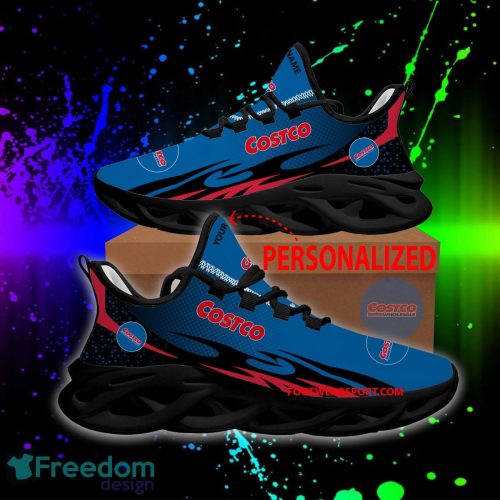 Costco Max Soul Shoes Pattern New Chunky Sneaker Iconography Custom Name - Costco Max Soul Shoes Personlized Photo 1