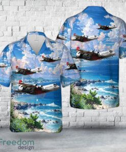 Coulson Aviation C-130 HERCULES Hawaiian Shirt