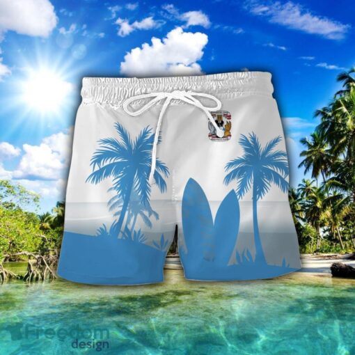 Coventry City F.C Combo Hawaiian Shirt And Shorts Surfboards Coconut Custom Name For Fans Product Photo 2