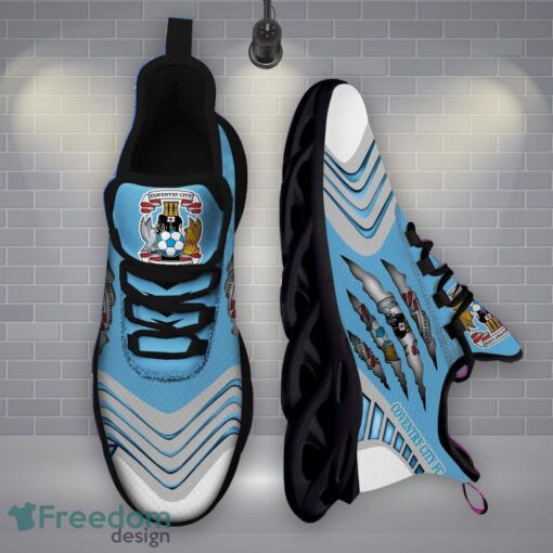 Coventry City F.C Sneakers Wolf Scratch Designs Max Soul Shoes Running Shoes Product Photo 2