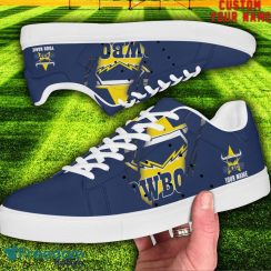 Cowboys NRL Custom Name Unique Gift Low Top Skate Shoes Gifts For Fans Product Photo 2