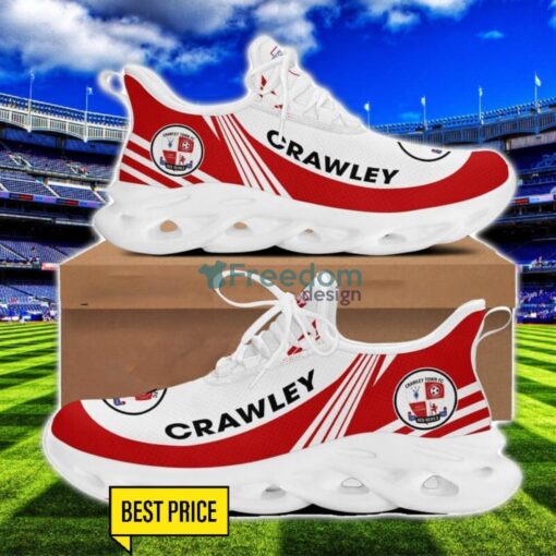 Crawley Town Max Soul Sneakers Striped Men Women Limited Running Shoes Product Photo 1