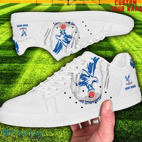 Crystal Palace EPL Custom Name Unique Gift Low Top Skate Shoes For Man And Woman Product Photo 2