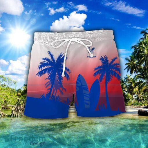 Crystal Palace F.C Combo Hawaiian Shirt And Shorts Surfboards Coconut Custom Name For Fans Product Photo 2