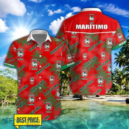 CS Marítimo 3D Hawaiian Shirt and Shorts Vinatge Tree Pattern Beach Shirt For Fans Product Photo 1