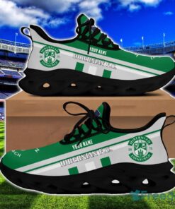 Custom Name Hibernian FC Max Soul Shoes Sneakers Product Photo 2