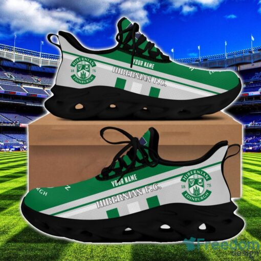 Custom Name Hibernian FC Max Soul Shoes Sneakers Product Photo 2