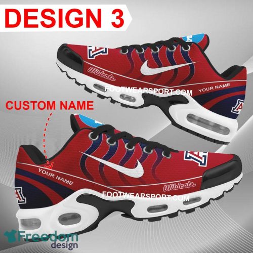 Custom Name NCAA Arizona Wildcats Air Cushion Sport Shoes TN Sneakers For Men Women - NCAA Arizona Wildcats Air Cushion Sport Shoes Style 3 TN Sneakers