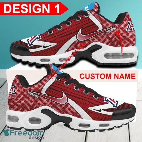 Custom Name NCAA Arizona Wildcats Air Cushion Sport Shoes TN Sneakers For Men Women - NCAA Arizona Wildcats Air Cushion Sport Shoes Style 1 TN Sneakers