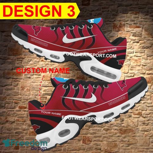 Custom Name NCAA Arkansas Razorbacks Air Cushion Sport Shoes TN Sneakers For Fans Gift - NCAA Arkansas Razorbacks Air Cushion Sport Shoes Style 3 TN Sneakers