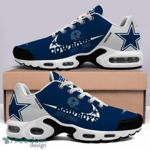 Dallas Cowboys Est.1960 Custom Name Air Cushion Sneakers For Men And Women Product Photo 1