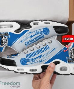 Dallas Mavericks NBA Air Cushion Sports Shoes Custom Name TN Sneakers For Fans Product Photo 2