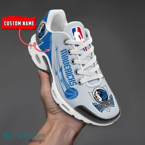 Dallas Mavericks NBA Air Cushion Sports Shoes Custom Name TN Sneakers For Fans Product Photo 1