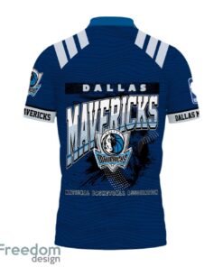 Dallas Mavericks Style NBA Basketball Team 3D Polo Shirt Product Photo 3