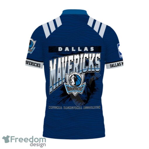 Dallas Mavericks Style NBA Basketball Team 3D Polo Shirt Product Photo 3