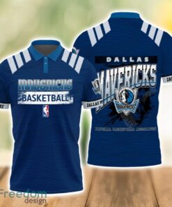 Dallas Mavericks Style NBA Basketball Team 3D Polo Shirt