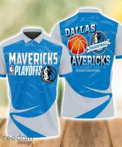 Dallas Mavericks Style NBA Basketball Team 3D Polo Shirt Sport Fans Gift