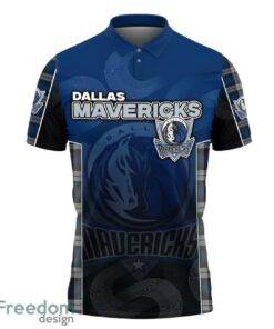 Dallas Mavericks Style NBA Basketball Team Black 3D Polo Shirt new Designs For Fans Product Photo 2