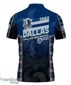 Dallas Mavericks Style NBA Basketball Team Black 3D Polo Shirt new Designs For Fans Product Photo 3