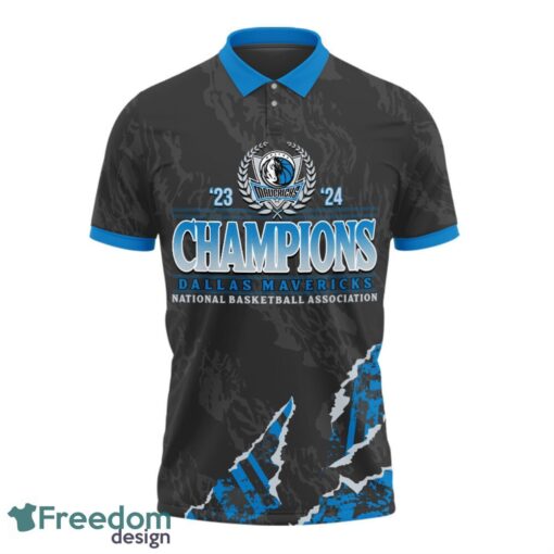 Dallas Mavericks Style NBA Champs 2024 Polo Shirt Limited For Sport Season Gift Product Photo 2