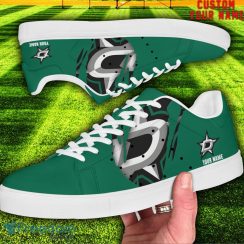 Dallas Stars NHL Custom Name Unique Gift Low Top Skate Shoes Gifts For Fan Product Photo 2