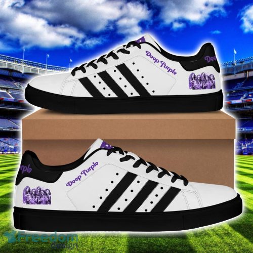 Deep Purple Low Top Skate Shoes For Men And Women Fans Gift Shoes Product Photo 2