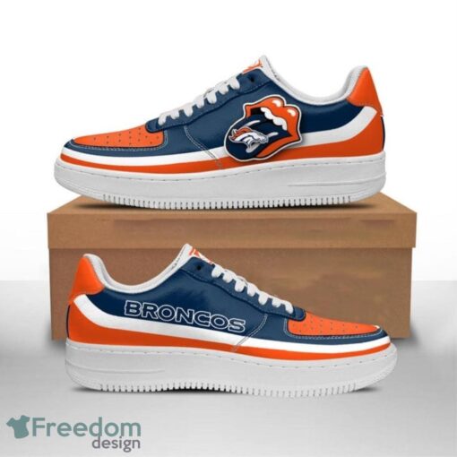 Denver Broncos Air Force Shoes Sexy Lips AF1 For Men And Women Product Photo 1