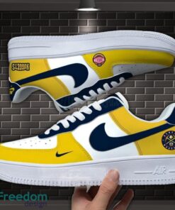 Denver Nuggets NBA Air Force Shoes Mix Color For Sport Fans Sneaker