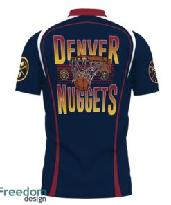 Denver Nuggets Style NBA 3D Polo Shirt Gift For Men Father's Day Gift Product Photo 3