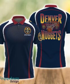 Denver Nuggets Style NBA 3D Polo Shirt Gift For Men Father’s Day Gift