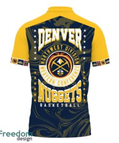 Denver Nuggets Style NBA 3D Polo Shirt Sport Season Gift For Fans Product Photo 3