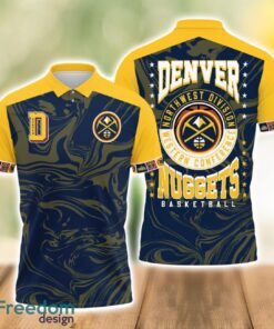 Denver Nuggets Style NBA 3D Polo Shirt Sport Season Gift For Fans