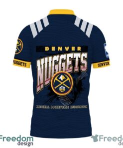 Denver Nuggets Style NBA Basketball Team 3D Polo Shirt Product Photo 3