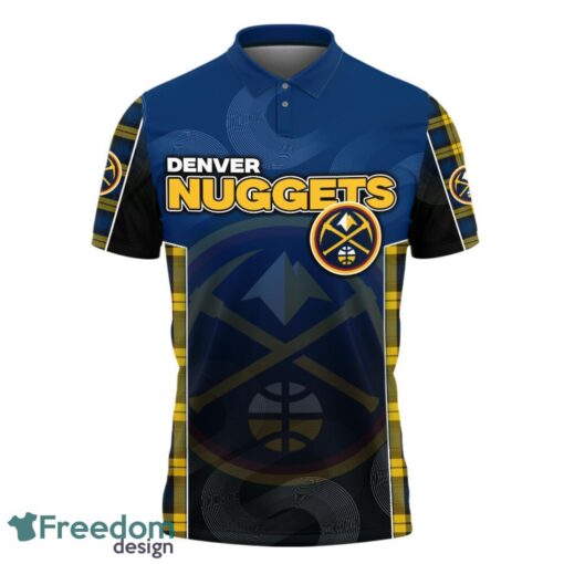 Denver Nuggets Style NBA Basketball Team Black 3D Polo Shirt new Designs For Fans Product Photo 2