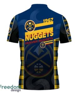 Denver Nuggets Style NBA Basketball Team Black 3D Polo Shirt new Designs For Fans Product Photo 3