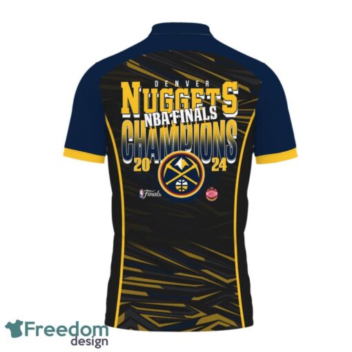 Denver Nuggets Style NBA Champs Basketball 2024 3D Polo Shirt For Fans Product Photo 3