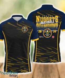 Denver Nuggets Style NBA Champs Basketball 2024 3D Polo Shirt For Fans