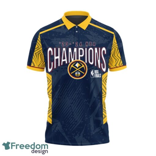 Denver Nuggets Style NBA Champs Team Basketball 2024 Polo Shirt Gift Ideas For Fans Product Photo 2