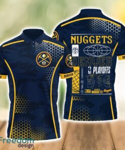 Denver Nuggets Style NBA Playoffs Team Basketball 2024 Polo Shirt Product Photo 1