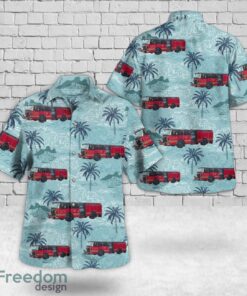 Des Moines, Iowa, Saylor Township Fire Department Hawaiian Shirt