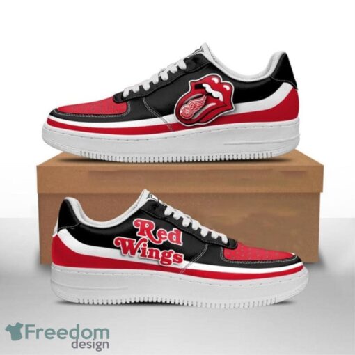 Detroit Red Wings Air Force Shoes Sexy Lips AF1 For Men And Women Product Photo 1