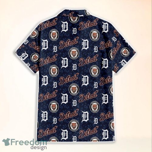 Detroit Tigers MLB Hawaii All Printed Logo 3D Hawaiian Shirt And Shorts For Team Product Photo 2