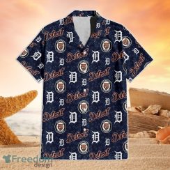 Detroit Tigers MLB Hawaii All Printed Logo 3D Hawaiian Shirt And Shorts For Team