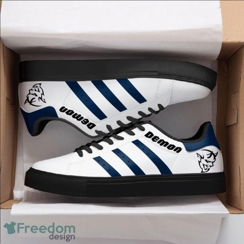 Dodge Demon Low Top Skate Shoes For Men And Women Fans Gift Shoes Product Photo 2