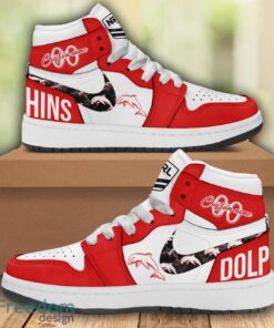 Dolphins NRL Air Jordan 1 Hight Top Shoes For Men Women Custom Name And Number