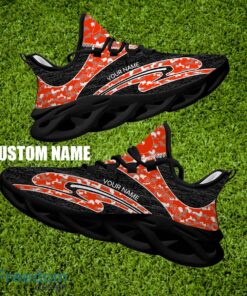 DoorDash Brand New Running Sneaker Luxury Camo Max Soul Shoes Custom Name - DoorDash Running Shoes Camo Design Personalized Photo 2