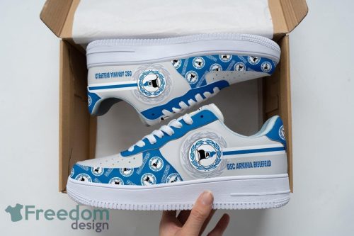 DSC Arminia Bielefeld Air Force Shoes For Fans AF1 Sneakers Product Photo 1