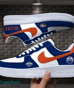 Edmonton Oilers NHL Air Force Shoes Mix Color For Sport Fans Sneaker