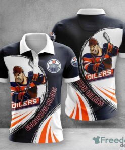 Edmonton Oilers Polo Shirt Limited Version For Sports Fans Golf Polo Shirt