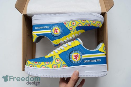 Eintracht Braunschweig Air Force Shoes For Fans AF1 Sneakers Product Photo 1